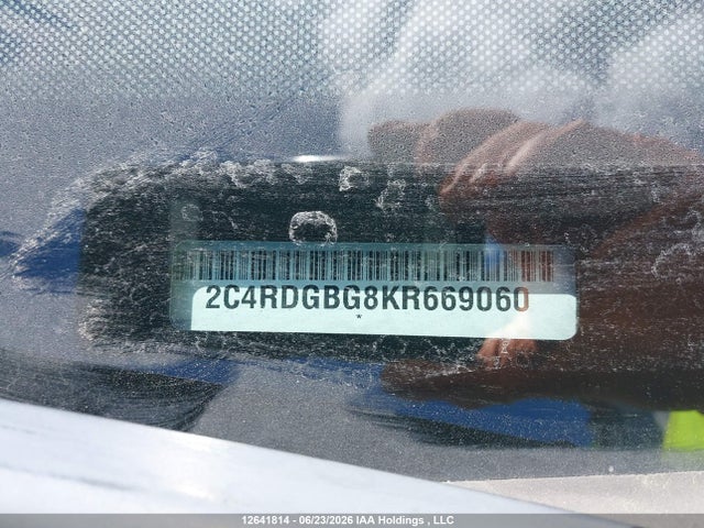 Продажа на аукционе авто 2019 Dodge Grand Caravan Se, vin: 2C4RDGBG8KR669060, номер лота: 12641814