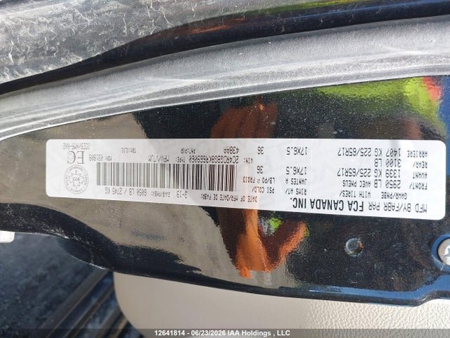 Продажа на аукционе авто 2019 Dodge Grand Caravan Se, vin: 2C4RDGBG8KR669060, номер лота: 12641814