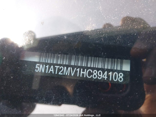 5N1AT2MV1HC894108 Nissan Rogue