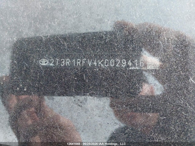 Продаж на аукціоні авто 2019 Toyota Rav4 Xle/xle Premium, vin: 2T3R1RFV4KC029416, номер лоту: 12641848