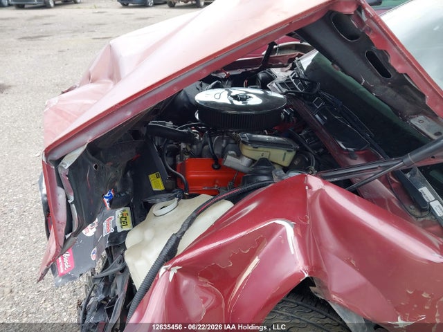 12635456 :رقم المزاد ، 1G1FP21E6KL101016 vin ، 1989 Chevrolet Camaro مزاد بيع