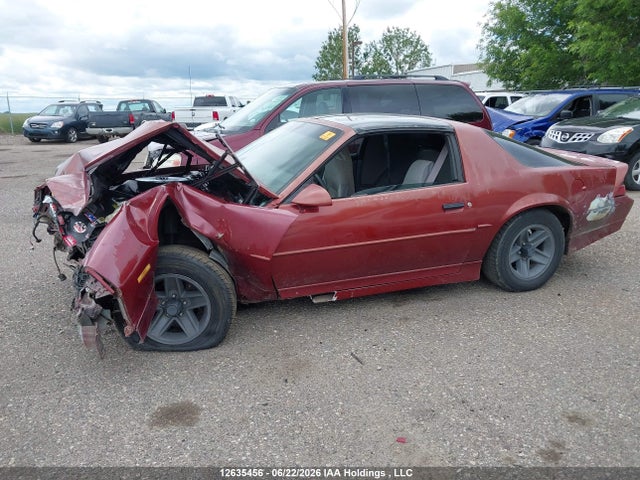 12635456 :رقم المزاد ، 1G1FP21E6KL101016 vin ، 1989 Chevrolet Camaro مزاد بيع