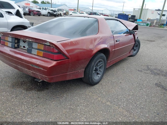 12635456 :رقم المزاد ، 1G1FP21E6KL101016 vin ، 1989 Chevrolet Camaro مزاد بيع