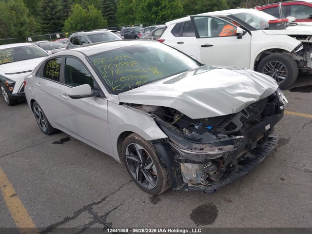 2021 Hyundai Elantra Ultimate Ivt With Tech Package მანქანა იყიდება აუქციონზე, vin: KMHLN4AG9MU070401, აუქციონის ნომერი: 12641858
