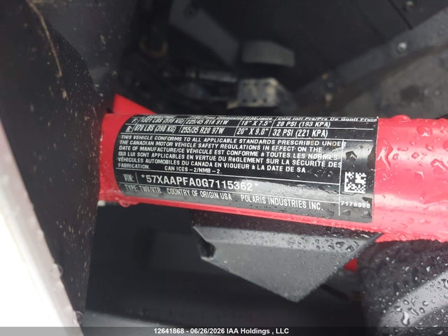 Polaris Slingshot Sl 2016 57XAAPFA0G7115362 Image 10