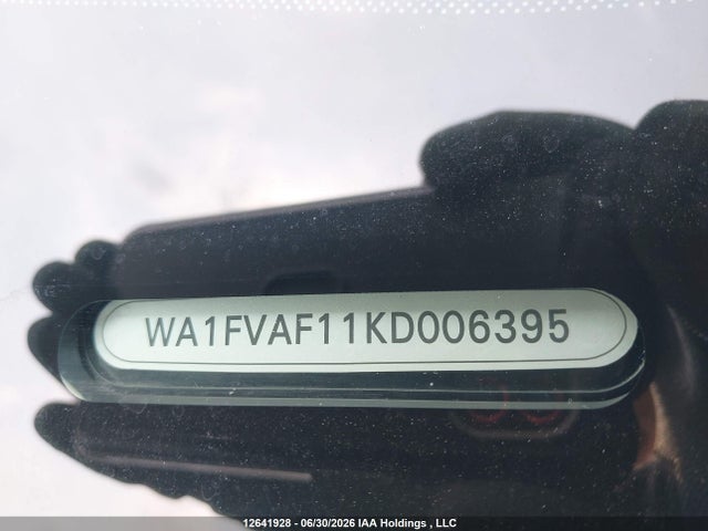 Aukcja sprzedaży 2019 Audi Q8 55 Technik, vin: WA1FVAF11KD006395, numer aukcji: 12641928