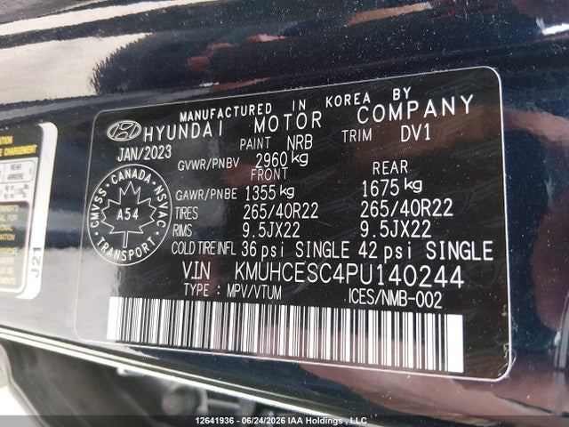 Genesis Gv80 Advanced/advanced+/prestige 2023 KMUHCESC4PU140244 Image 9