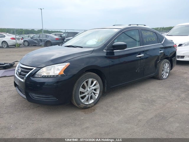 12641940 :رقم المزاد ، 3N1AB7AP3FL672507 vin ، 2015 Nissan Sentra S/sv/sr/sl مزاد بيع