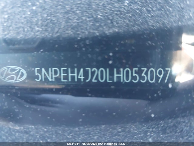 Hyundai Sonata Ultimate 2020 5NPEH4J20LH053097 Image 9