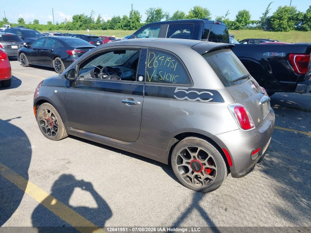 Продаж на аукціоні авто 2012 Fiat 500 Sport, vin: 3C3CFFBR4CT510115, номер лоту: 12641951
