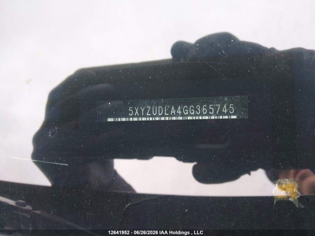 Aukcja sprzedaży 2016 Hyundai Santa Fe Sport, vin: 5XYZUDLA4GG365745, numer aukcji: 12641952