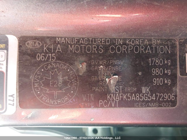 KIA FORTE LX 2016 KNAFK5A85G5472906 Image 18