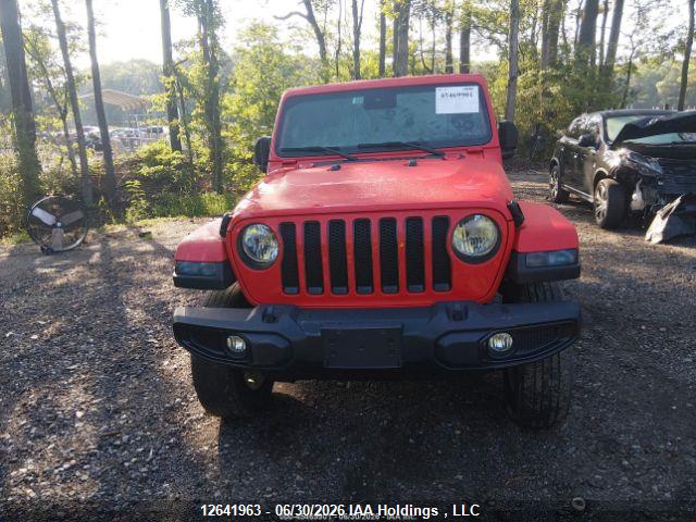 12641963 :رقم المزاد ، 1C4HJXEG2MW820548 vin ، 2021 Jeep Wrangler Unlimited Sahara مزاد بيع