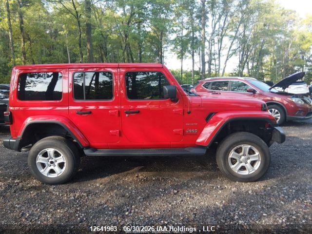 12641963 :رقم المزاد ، 1C4HJXEG2MW820548 vin ، 2021 Jeep Wrangler Unlimited Sahara مزاد بيع