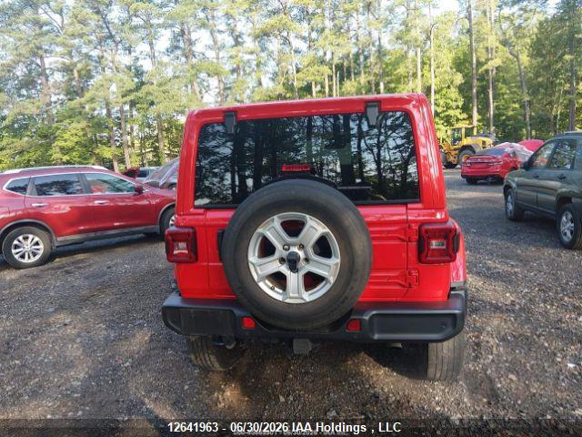 12641963 :رقم المزاد ، 1C4HJXEG2MW820548 vin ، 2021 Jeep Wrangler Unlimited Sahara مزاد بيع