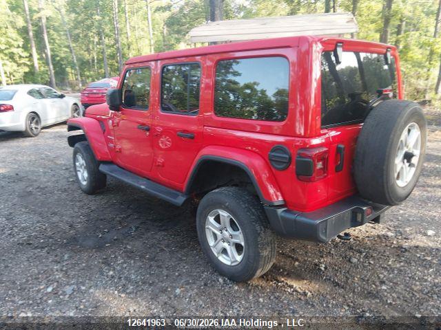 12641963 :رقم المزاد ، 1C4HJXEG2MW820548 vin ، 2021 Jeep Wrangler Unlimited Sahara مزاد بيع