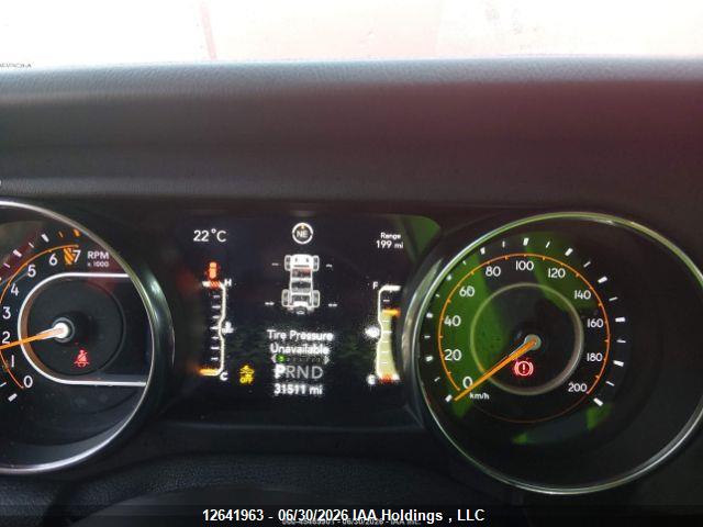 12641963 :رقم المزاد ، 1C4HJXEG2MW820548 vin ، 2021 Jeep Wrangler Unlimited Sahara مزاد بيع