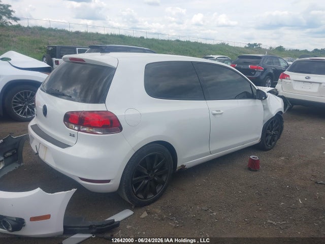 2011 Volkswagen Golf მანქანა იყიდება აუქციონზე, vin: WVWBA7AJ5BW151440, აუქციონის ნომერი: 12642000