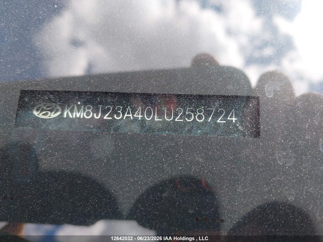 Продаж на аукціоні авто 2020 Hyundai Tucson Se, vin: KM8J23A40LU258724, номер лоту: 12642032