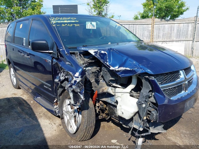 12642047 :رقم المزاد ، 2C4RDGBG6CR373892 vin ، 2012 Dodge Grand Caravan Se مزاد بيع