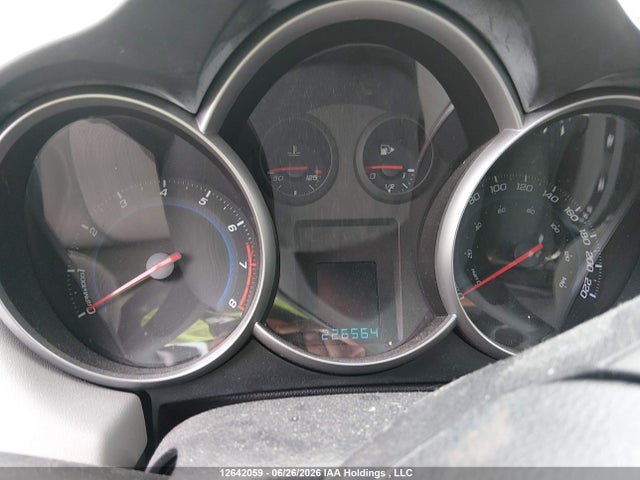12642059 :رقم المزاد ، 1G1PF5S98B7280386 vin ، 2011 Chevrolet Cruze Lt Turbo مزاد بيع
