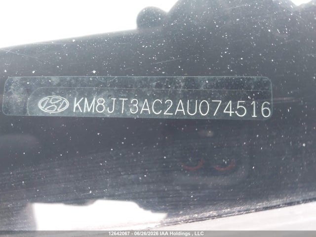 12642067 :رقم المزاد ، KM8JT3AC2AU074516 vin ، 2010 Hyundai Tucson Gls مزاد بيع