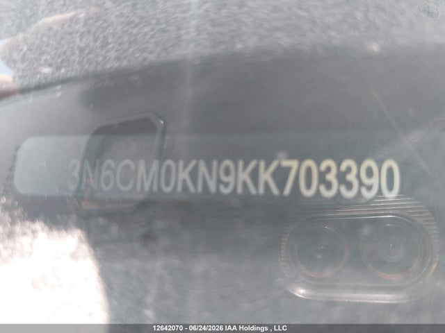 2019 Nissan Nv200 მანქანა იყიდება აუქციონზე, vin: 3N6CM0KN9KK703390, აუქციონის ნომერი: 12642070