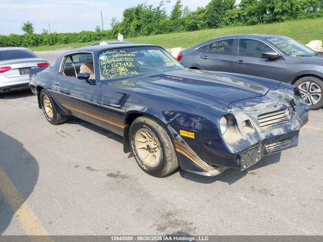 Продаж на аукціоні авто 1981 Chevrolet Camaro, vin: 1G1AP87L2BN127488, номер лоту: 12642080