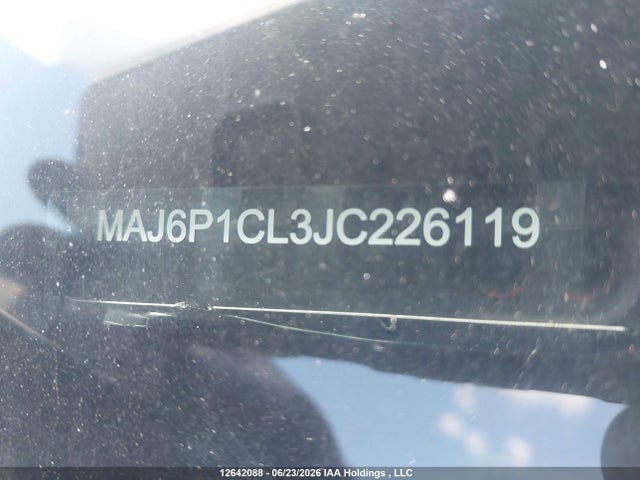 Aukcja sprzedaży 2018 Ford Ecosport Ses, vin: MAJ6P1CL3JC226119, numer aukcji: 12642088
