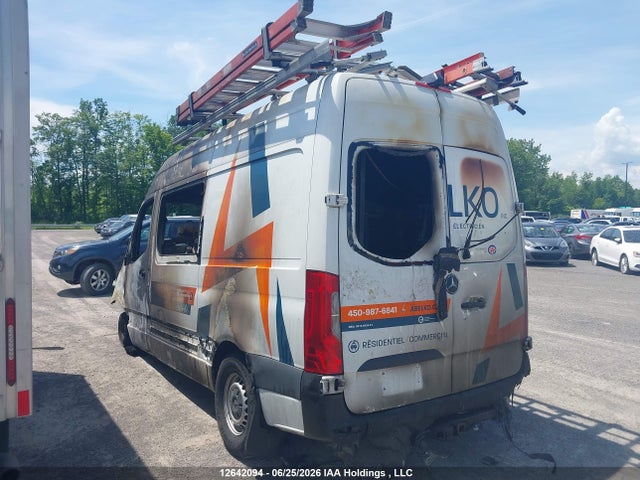 Aukcja sprzedaży 2019 Mercedes-benz Sprinter 2500 High Roof V6/standard Roof V6, vin: WD4BF0CDXKP117462, numer aukcji: 12642094