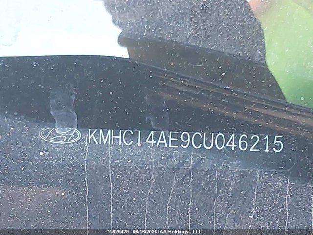 Aukcja sprzedaży 2012 Hyundai Accent Gl, vin: KMHCT4AE9CU046215, numer aukcji: 12629429