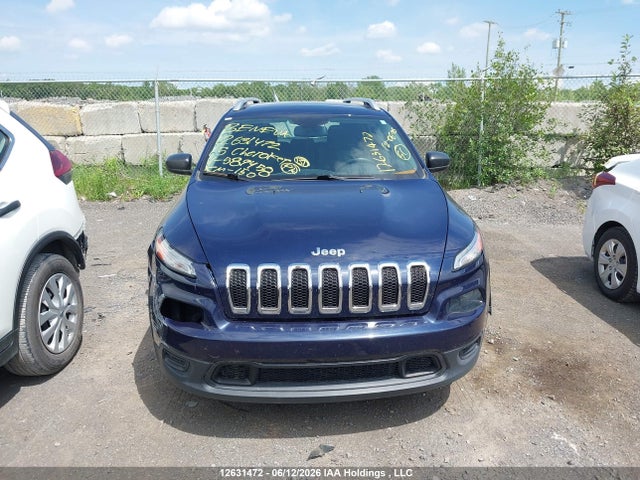 2015 Jeep Cherokee Sport მანქანა იყიდება აუქციონზე, vin: 1C4PJLAB4FW589458, აუქციონის ნომერი: 12631472