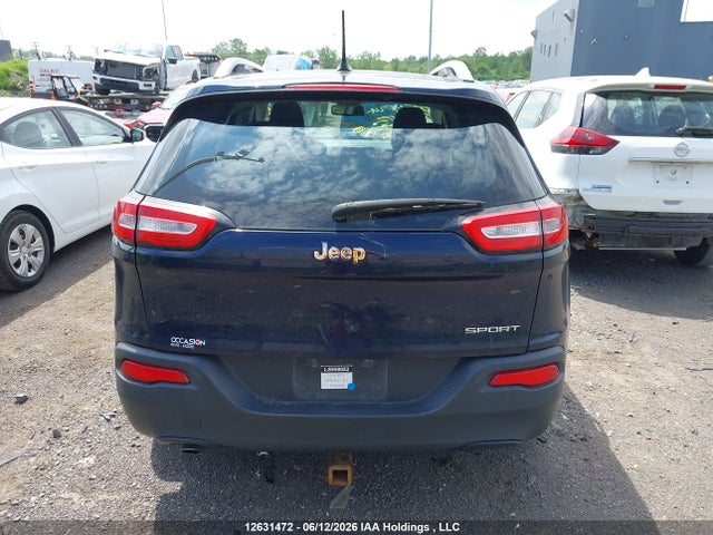 2015 Jeep Cherokee Sport მანქანა იყიდება აუქციონზე, vin: 1C4PJLAB4FW589458, აუქციონის ნომერი: 12631472