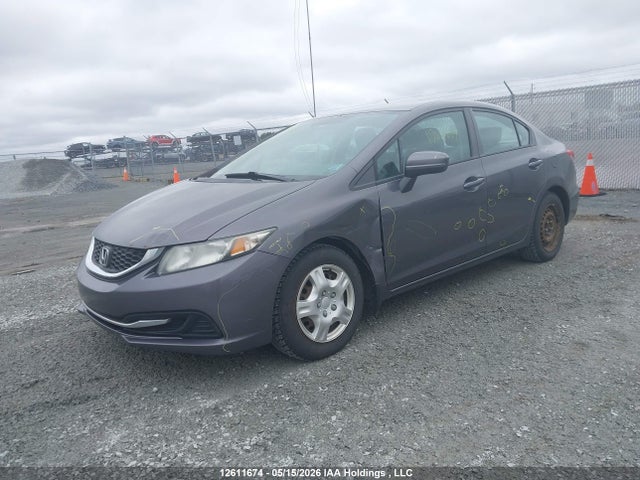 Honda Civic Lx 2014 2HGFB2F44EH004874 Image 2