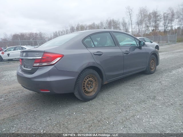 Honda Civic Lx 2014 2HGFB2F44EH004874 Image 4