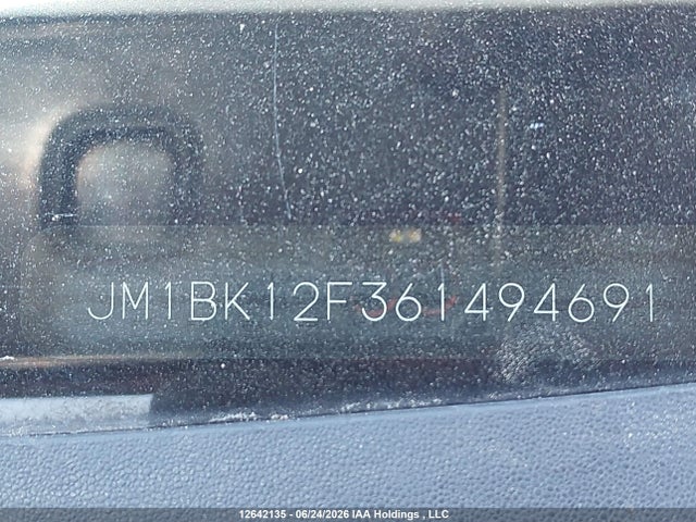 2006 Mazda 3 I მანქანა იყიდება აუქციონზე, vin: JM1BK12F361494691, აუქციონის ნომერი: 12642135