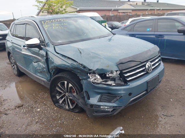 2020 Volkswagen Tiguan მანქანა იყიდება აუქციონზე, vin: 3VV2B7AX7LM151332, აუქციონის ნომერი: 12642140