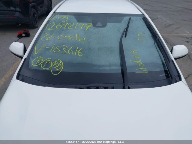 Auction sale of the 2022 Toyota Corolla Se, vin: JTNK4MBE9N3163616, lot number: 12642147