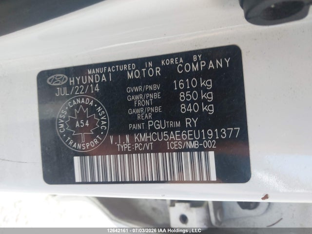 Hyundai Accent Gls/se 2014 KMHCU5AE6EU191377 Image 18