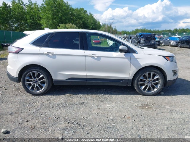 12642164 :رقم المزاد ، 2FMPK4K8XFBB74972 vin ، 2015 Ford Edge Titanium مزاد بيع