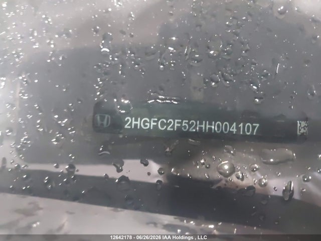 Honda Civic Lx 2017 2HGFC2F52HH004107 Image 19