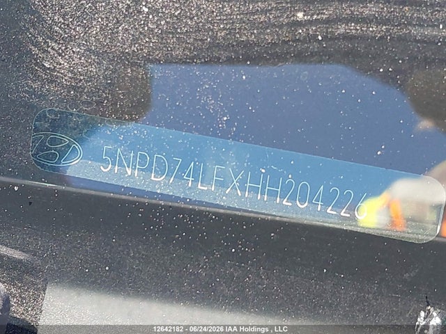 Aukcja sprzedaży 2017 Hyundai Elantra Le, vin: 5NPD74LFXHH204226, numer aukcji: 12642182