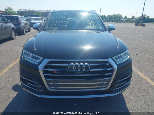 Aukcja sprzedaży 2018 Audi Sq5 3.0t Technik, vin: WA1C4AFY7J2120270, numer aukcji: 12642200