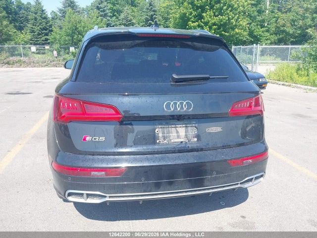Aukcja sprzedaży 2018 Audi Sq5 3.0t Technik, vin: WA1C4AFY7J2120270, numer aukcji: 12642200