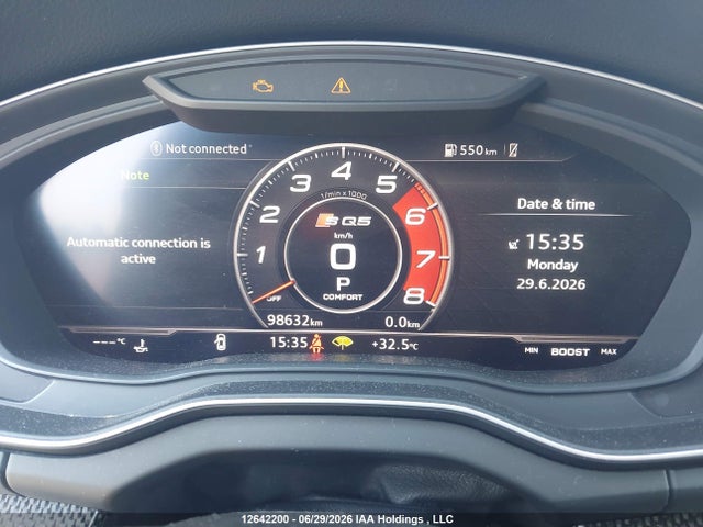 Aukcja sprzedaży 2018 Audi Sq5 3.0t Technik, vin: WA1C4AFY7J2120270, numer aukcji: 12642200