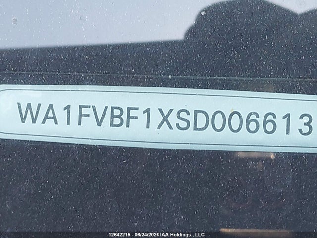 WA1FVBF1XSD006613 Audi Q8 Prestige S-line