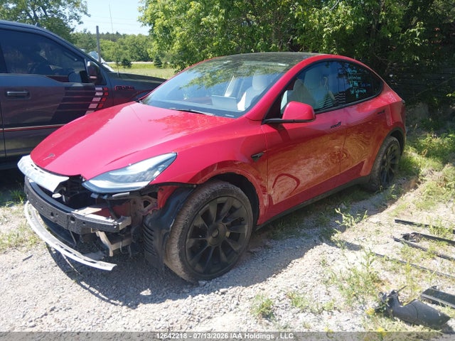 Продажа на аукционе авто 2022 Tesla Model Y Long Range, vin: 7SAYGDEE2NF425385, номер лота: 12642218