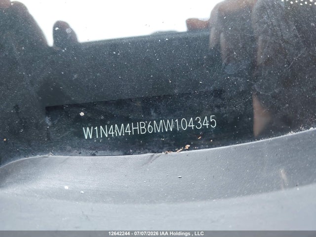 12642244 :رقم المزاد ، W1N4M4HB6MW104345 vin ، 2021 Mercedes-benz Glb 250 4matic مزاد بيع