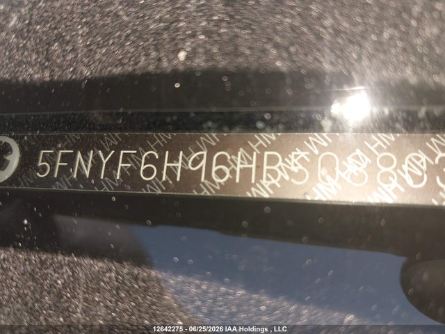 Honda Pilot Touring 2017 5FNYF6H96HB508803 Image 19