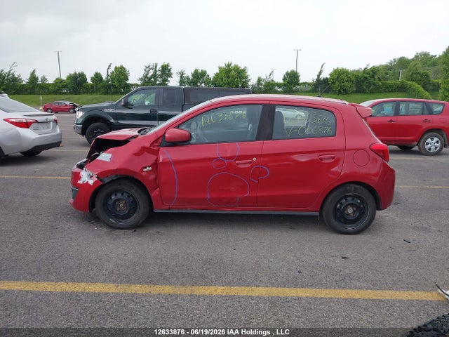 2018 Mitsubishi Mirage Es მანქანა იყიდება აუქციონზე, vin: ML32A3HJ2JH006876, აუქციონის ნომერი: 12633876
